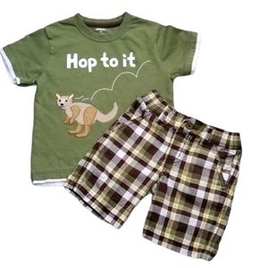 ⭐ GYMBOREE BOY OUTFIT SIZE 2T.